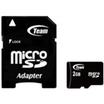 15c6b248c0079e2b26395072023205d6 TeamGroup MICRO SDHC 2GB CLASS 10+SD Adapter TUSD2G03