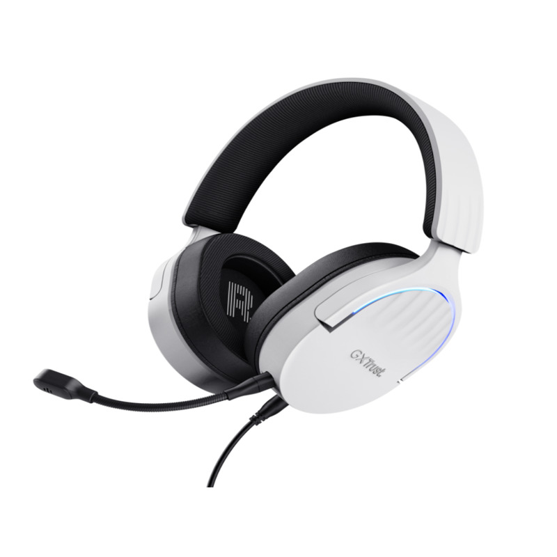 93413714f27e7d11ead87cd3f83170a2 Slušalice TRUST GXT490W FAYZO 7.1/ USB/bela