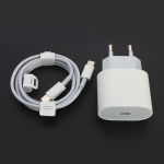 40ff8123235ad16a0ea5033a36bddd1d Kucni punjac PD Fast charger 20W 3A za iPhone 11/12 sa PD lightning kablom HQ CE beli