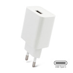 6e7c9e1ea55eb753935b352bca6c2070 Kucni punjac 2.1A sa USB na Type C kablom CE beli
