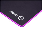 fd15e8f052a7a0b2abfff4979a3fd040 Lorgar Main 319, Gaming mouse pad, High-speed surface, Purple anti-slip rubber base,