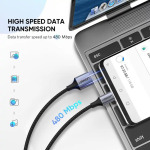 7ce1d6946fbd0838490a4da304f274d9 Kabl UGREEN US288 USB-A 2.0 na USB tipe C 2m