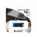 c7f9f96481f68be25fbd25ef3586b16a KINGSTON 64GB DataTraveler 80 M USB-C 3.2 flash DT80M/64GB