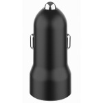 aacb8d27b8a93cac72d5b8848d61a40a TA-UC-A2PDQC20-CAR-01 Gembird 2-port USB car fast charger, Type-C PD, 20 W, black