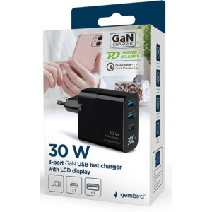 e2e290623f1e10e97cc146f76b58ef5e DAC-SPKBT-QC15-BK Gembird Digitalni sat+alarm sa bezicnim punjenjem telefona 15W i zvucnikom, FM, BT