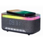 0812fb42fbbd6682e71a8164931f18f5 DAC-SPKBT-QC15-BK Gembird Digitalni sat+alarm sa bezicnim punjenjem telefona 15W i zvucnikom, FM, BT