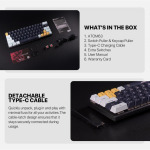 57d7d1b9ef44fcbdd84f37f6f6e0e997 Tastatura Mehanicka Gaming Fantech MK874 RGB Atom 63 SkyBlue (Red switch)