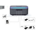 85840c2a745be28f820ee386500452c4 DAC-SPKBT-QC15-BK Gembird Digitalni sat+alarm sa bezicnim punjenjem telefona 15W i zvucnikom, FM, BT