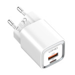 8182953bce00254ea67935b55279aa73 Kucni punjac LDNIO A2318C 20W PD Quick Charge 3.0 sa Type C na Type C kablom beli