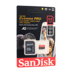 ecf64a40b7464e1ca4f54ce3bc6f1186 Mem. Kartica SanDisk SDHC 32GB Extreme PRO 4K UHD V30 sa adapterom ZJ CN