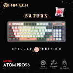 2c70fba0aac4c2b46cd54e23dae247de Tastatura Mehanicka Gaming Fantech MK914 RGB Atom PRO96 Wireless Saturn (red switch)