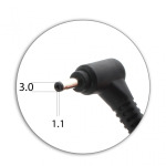 21d08b0be82cc23d3426881e15c1f315 Punjac za laptop Asus 19V 3.42A (3.0*1.1) ugao 90 HQ