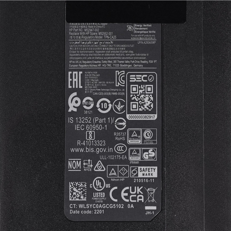 ab7a85dc398ec21154240b604ee187e2 Punjac za laptop HP Compaq 19V 4.74A (4.8*1.7) HQ