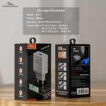 0044568ba7a437c25acc0762709d8754 Kucni punjac KONFULON JK77 2.4A sa micro USB kablom beli 1m