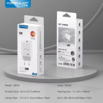 18a1e44283970ec6fe19b681010c1b2c Kucni punjac KONFULON C87Q, sa micro USB kablom beli