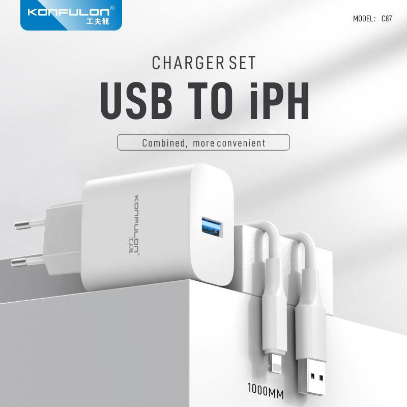 210217f467d949067ca4b059a16d8056 Kucni punjac LDNIO A1204Q Quick Charge 3.0 USB 5V 2.4A sa type C kablom beli