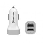 4e02ccf8309d85b91a3f5d51acfa1826 Auto punjac KONFULON C17 dual USB 5V 2.1A sivi
