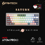 57dbfb3d8b5079dc4d9eee36a2bfea31 Tastatura Mehanicka Gaming Fantech MK912 RGB Atom PRO63 Wireless Saturn (red switch)