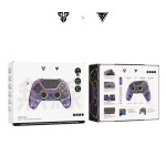 0a7f9cfe6de2574937053e89ef1ec2e6 Joypad wireless Fantech WGP14V2 NOVA PRO multiplatform RGB CLEAR ljubicasti