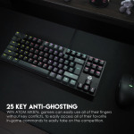 21a79316dc8f2effe8ee9b666d779f9f Tastatura Mehanicka Gaming Fantech MK876 RGB Atom TKL siva (Red switch)