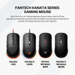 403932fc1adb41bedddbb0f385e94665 Mis Wireless Gaming Fantech WG9S Kanata S crveni