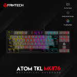 46abfd870cc6960317e3cbfc232ef4de Tastatura Mehanicka Gaming Fantech MK876 RGB Atom TKL siva (Red switch)