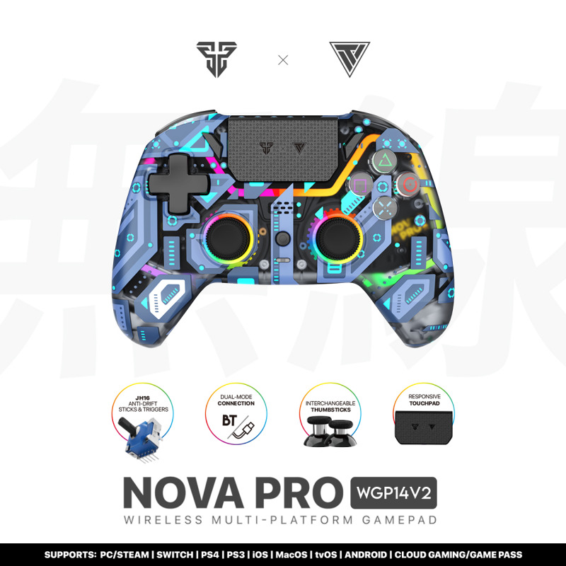 8038ba36ddc6d09c3162c80328f08b6f Joypad wireless Fantech WGP15 EOS PRO multiplatform RGB beli