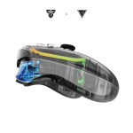 aac23e5b451ca47a457dd31eee832c46 Joypad wireless Fantech WGP14V2 NOVA PRO multiplatform RGB CLEAR crni