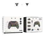 ff0f2254395dbc65bbec05d6c83b5c7c Joypad wireless Fantech WGP14V2 NOVA PRO multiplatform RGB CLEAR crni