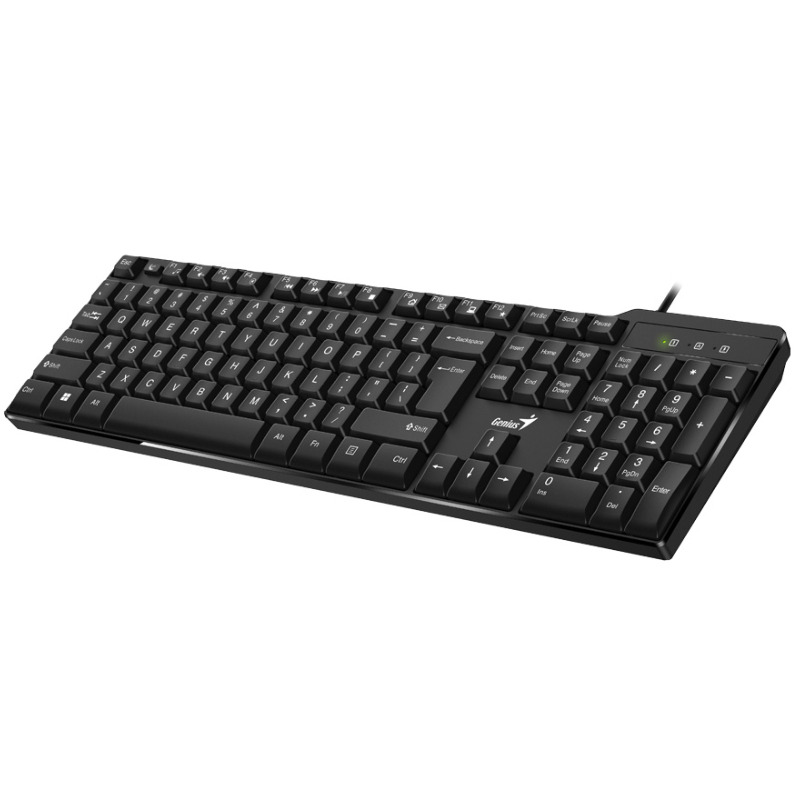 39886ebc32009a155ae948376d9b3fdc KB-100X USB US crna tastatura