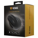5c00741361c73bcd326930a0259191e0 Bežični miš vertikalni ergonomski Yenkee YMS 5060R 2400dpi/ Dual mode 2.4/BT Crni