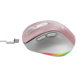 1c389ee89bd518273644fd36160c6d4f GENIUS Ergo 9000S Pro Pink USB Bežični rozi miš
