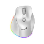 855dea347ffe4c0d00271ff6fa4ebe4e GENIUS Ergo 9000S Pro Pearl White USB Bežični beli miš