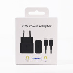 3ff5a215c80cc91c82f39f3c5b3030bd Samsung kucni punjac (USB Type-C) 3A 25W sa kablom crni (EP-T2510-NBE)