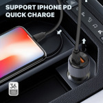 8e007806204957f1509c5467139bd974 Auto punjac LDNIO C510Q PD/QC3.0 36W sa Type C kablom