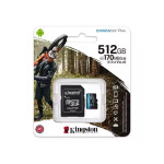 9487b3081c2541d6381cd7f0e4c9bb5c SD Card 512GB Kingston Canvas Go! Plus sa adapterom SDCG3/512GB