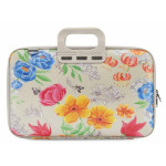 01efb5797039b08b7a5cbd7b9064eb83 Torba BOMBATA Peonia 15,6"/16" - Limited Edition Grey/Silver