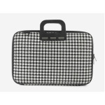 6a7111d4e0527f22f9be8effb7598138 Torba BOMBATA Pied de Poule 15,6" /Crna
