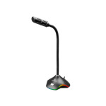 c11f79d55ce81648475c4b0f825dfd62 Mikrofon Rampage RMX-M7 PYTHON 3.5mm crna/crvena
