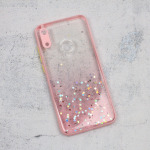 6e9496c63b0804207647053422d95aa7 Maskica Frame Glitter za Huawei Y6 2019/Honor 8A roze
