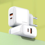 7defacb47fc9553375b6cb1e13ca237d Kucni punjac LDNIO A2526C PD, QC4+, QC3.0, PPS 45W Type C na Lightning