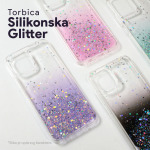88e0773b1c6c63425fdaf4d21a073d3f Maskica Silikonska Glitter za Samsung A325F Galaxy A32 4G (EU) ljubicasta