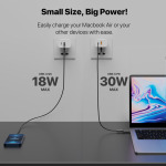 be9b1c4de08b8631c65aff6390bafabe Kucni punjac Fantech Power Pure CWQ201 PD/USB 30W QC beli
