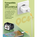 ee7bd7c9e7c57f7f65951a5e5de2dce1 Kucni punjac LDNIO A2526C PD, QC4+, QC3.0, PPS 45W USB na Type C