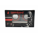 1000fd59557675ecffc5c71a907fcddd SPK-107 ** Gembird Stereo zvucnici Orange/Black, 2 x 3W RMS USB pwr, 3.5mm kutija sa prozorom (379)