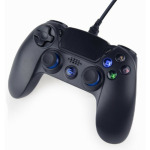 7bddd3d547bac3563595db169822afe1 JPD-PS4U-01 Gembird USB 2.0 analog vibration gamepad, PlayStation 4 / PC, 3m black
