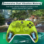 92996dc75d4438c0218ca1273190ecbc Joypad WIFI kontroler za XBOX One, XBOX X series, PC Windows, PS 3 army zelena