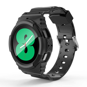 00cab1e3b87f6e32105483ab3d3a223f Narukvica double za smart watch Samsung 4, 5 22mm crno bela