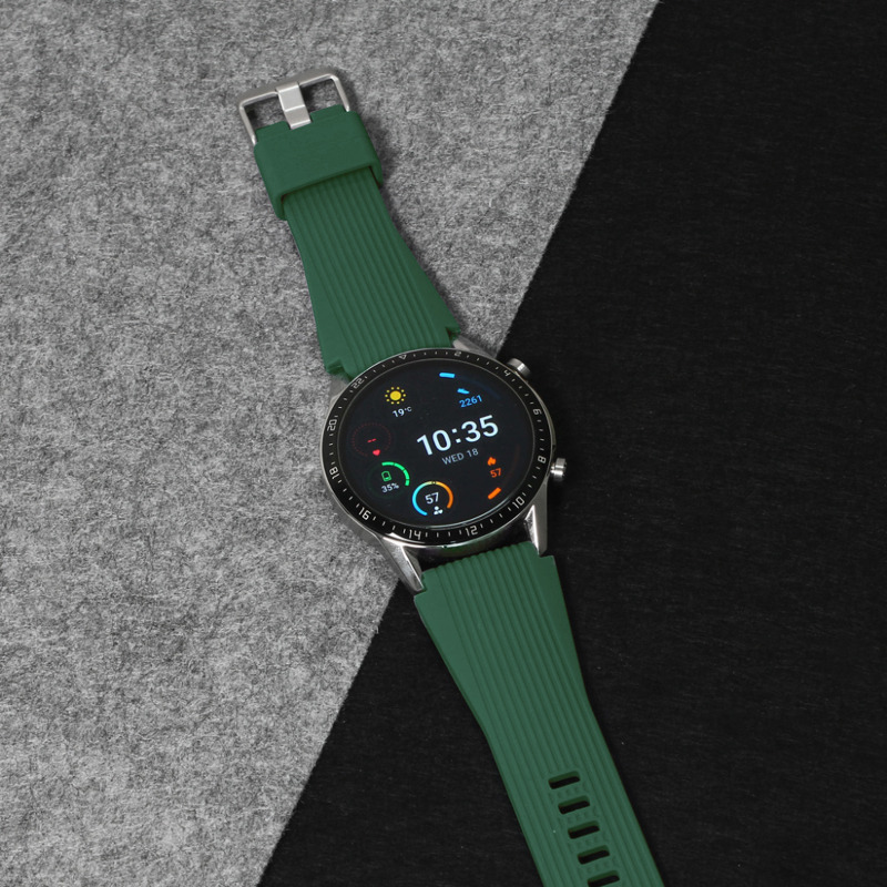 023536ab465c9c84fdca847507ff7e98 Narukvica relief za smart watch 22mm zelena