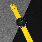 0256b7991b92a2672b47d1ca304d9414 Narukvica plain za smart watch 22mm zuta
